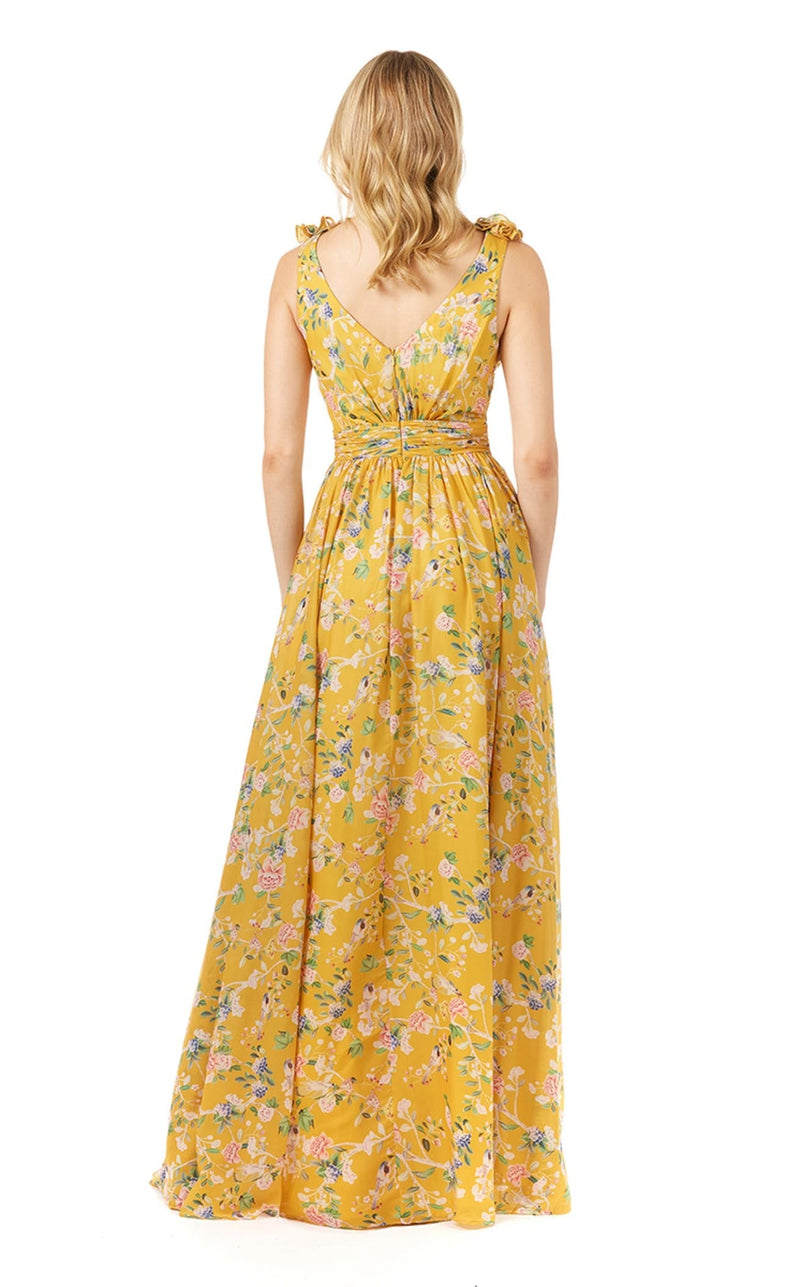 Lara 29275 Yellow Print