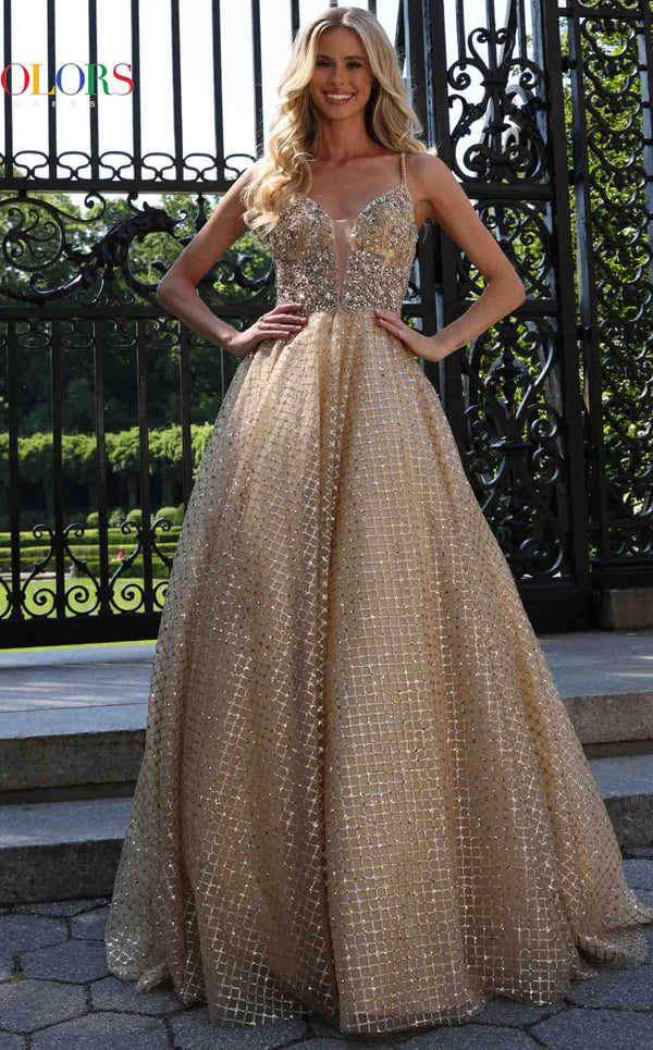Colors Dress 2935 Gold