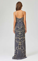 Lara 29373 Navy-Gold