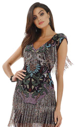 Lara 29578 Black Multi