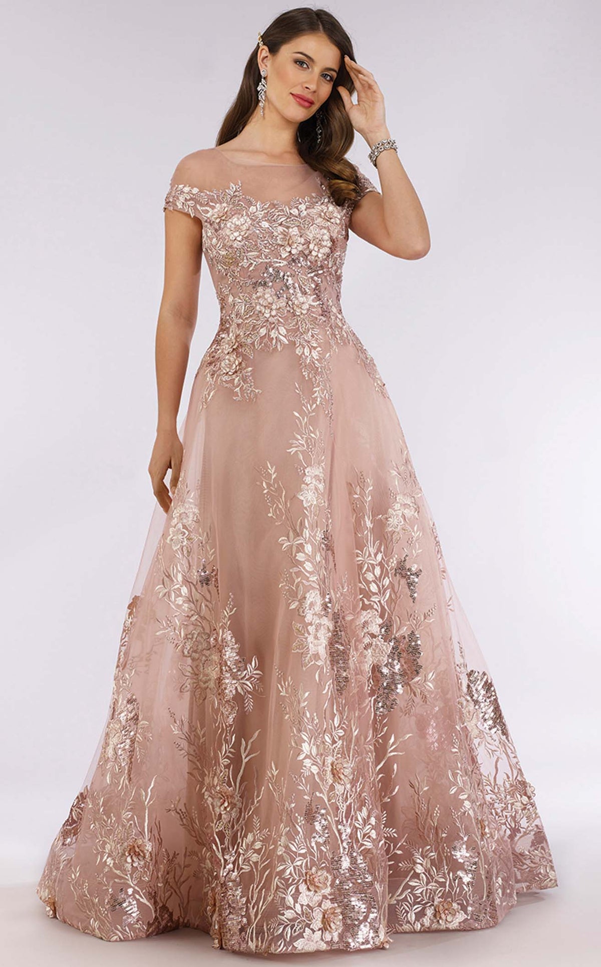 2011 golden globes best dressed Lara 29619 Prom Dress - Eggplant