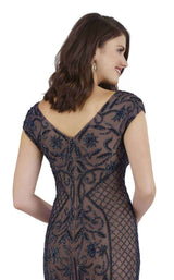Lara 29836 Navy/Nude