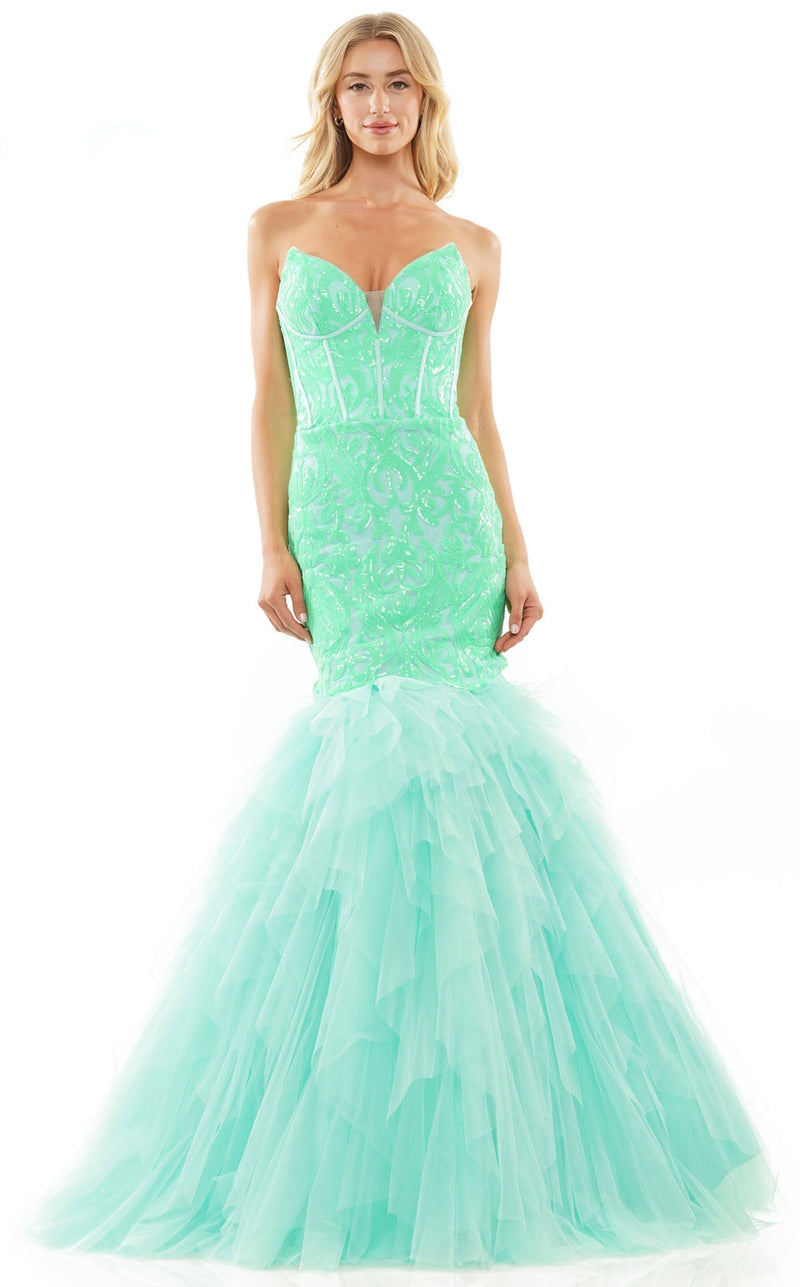 Colors Dress 2985 Light-Green