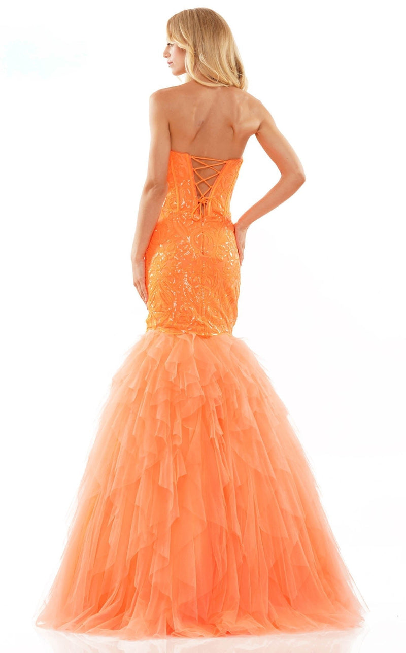 Colors Dress 2985 Orange