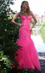Colors Dress 2985 Hot-Pink