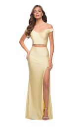 La Femme 29951 Pale Yellow