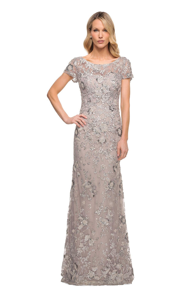 La Femme 30053 Lavender-Gray