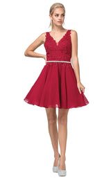Dancing Queen 3011 Burgundy