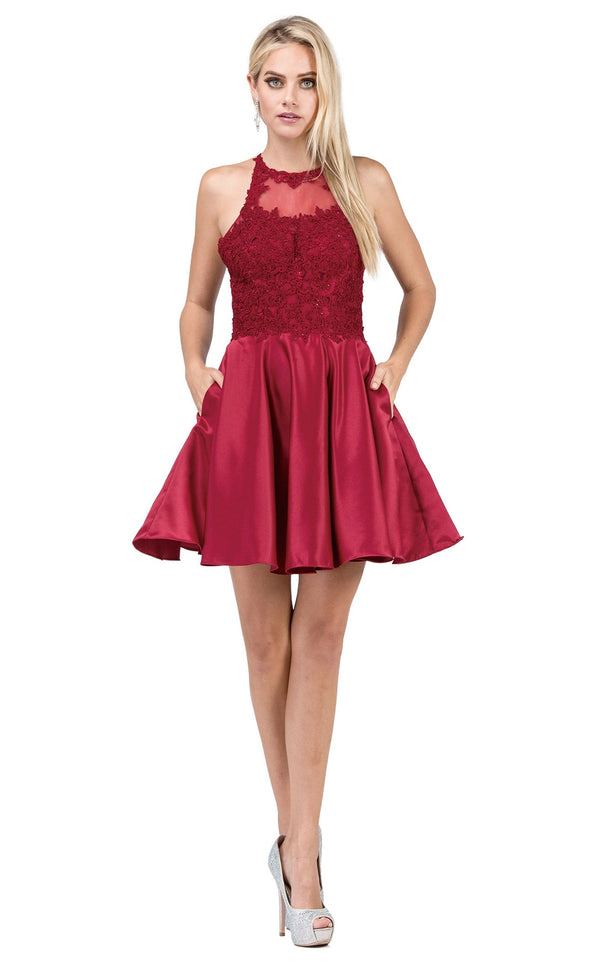Dancing Queen 3028 Burgundy