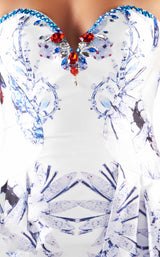 Mac Duggal 30374L Diamond White