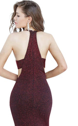 Jovani 03055 Black/Red
