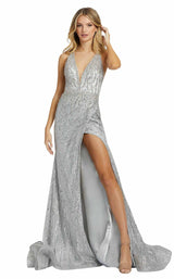Mac Duggal 30621M Silver