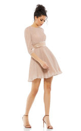 Mac Duggal 30749 Rose Gold