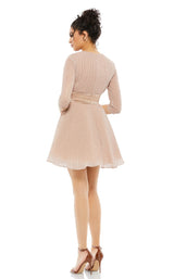Mac Duggal 30749 Rose Gold