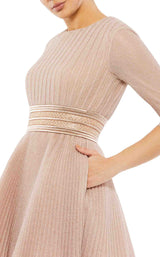Mac Duggal 30749 Rose Gold