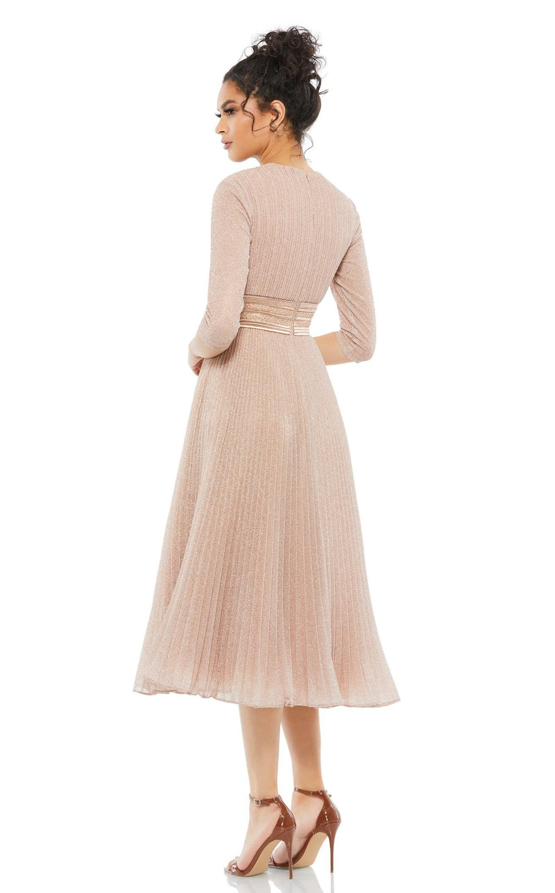 Mac Duggal Cocktail Dress, 8 / Rose Gold Mac Duggal Cocktail Dress, 8 / Rose Gold