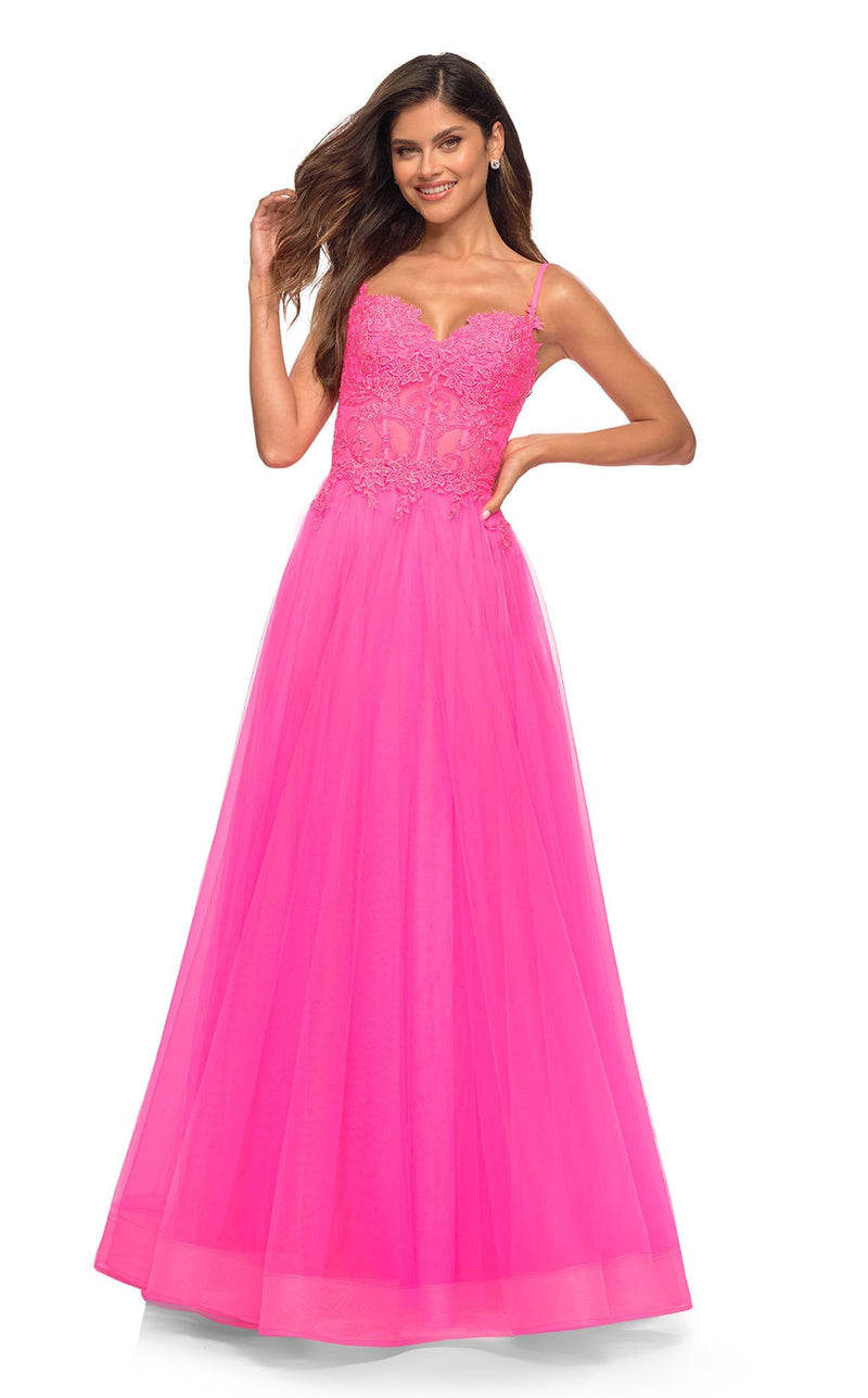 La Femme 30755 Neon Pink