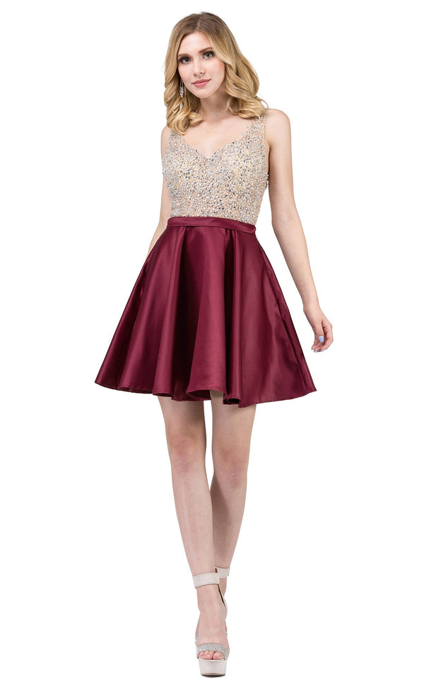 Dancing Queen 3092 Burgundy