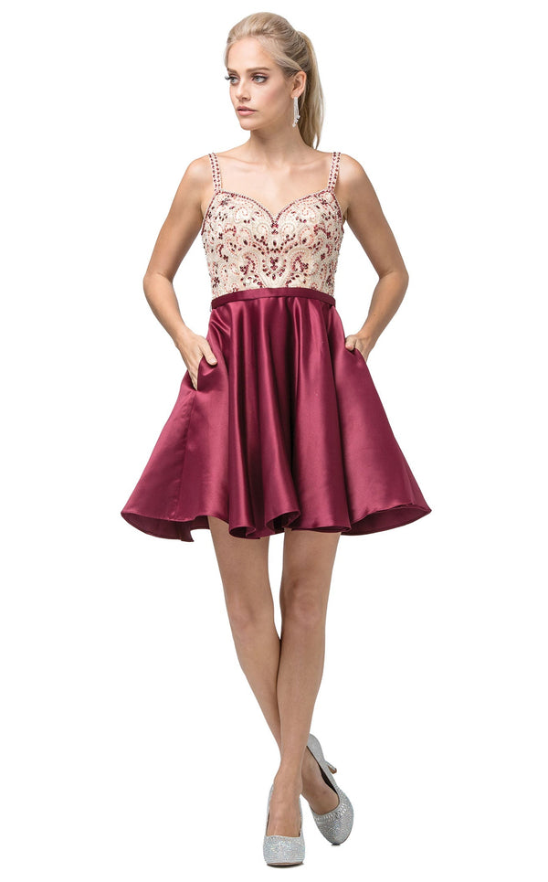 Dancing Queen 3125 Burgundy