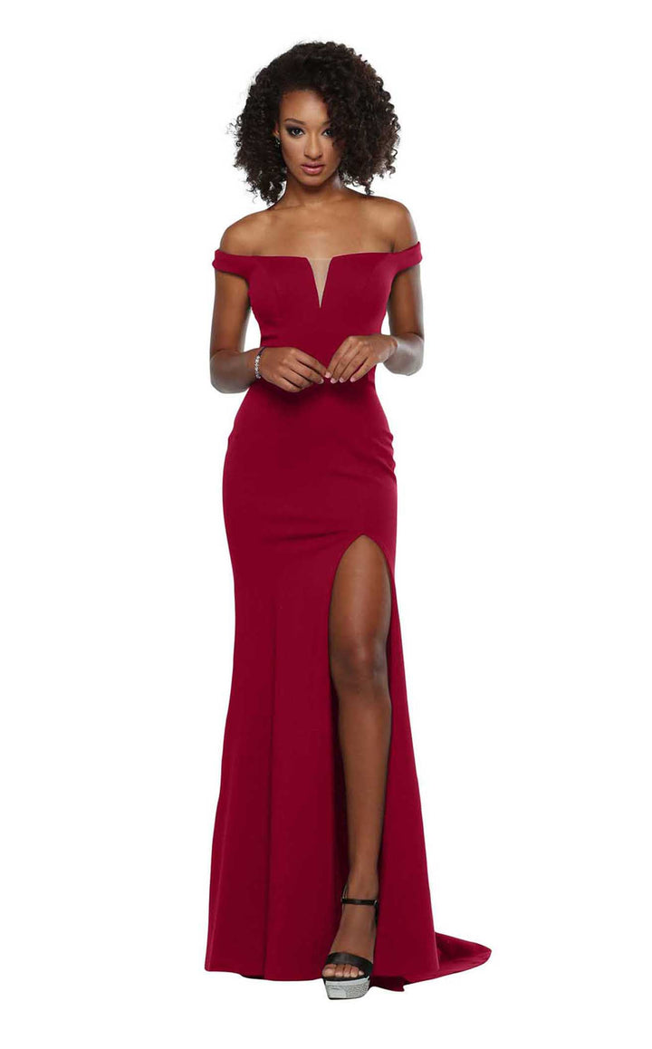 Zoey Grey 31303 Burgundy