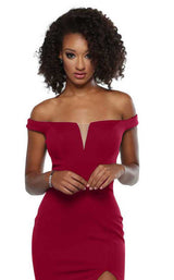 Zoey Grey 31303 Burgundy