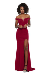 Zoey Grey 31303 Burgundy