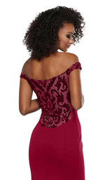 Zoey Grey 31303 Burgundy
