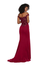 Zoey Grey 31303 Burgundy