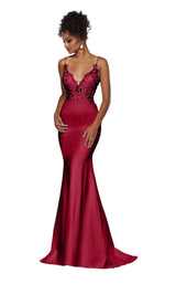 Zoey Grey 31307 Burgundy