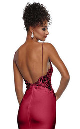 Zoey Grey 31307 Burgundy