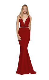 Zoey Grey 31310 Burgundy/Nude