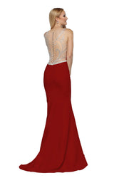 Zoey Grey 31310 Burgundy/Nude