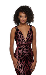 Zoey Grey 31313 Burgundy/Nude
