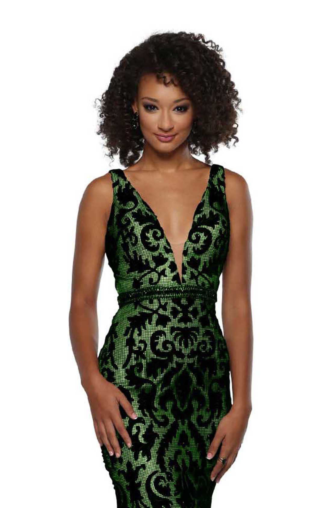 Zoey Grey 31313 Hunter-Green-Nude