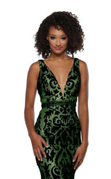Zoey Grey 31313 Hunter-Green-Nude