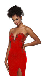 Zoey Grey 31317 Red