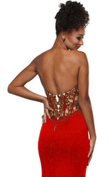Zoey Grey 31317 Red