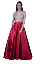 Nina Canacci 3134 Burgundy