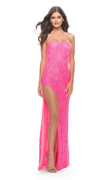 La Femme 31351 Neon Pink