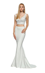 Zoey Grey 31364 Ivory/Silver