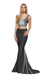 Zoey Grey 31364 Black/Silver