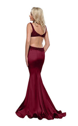 Zoey Grey 31365 Maroon
