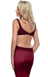 Zoey Grey 31365 Maroon