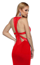 Zoey Grey 31369 Red
