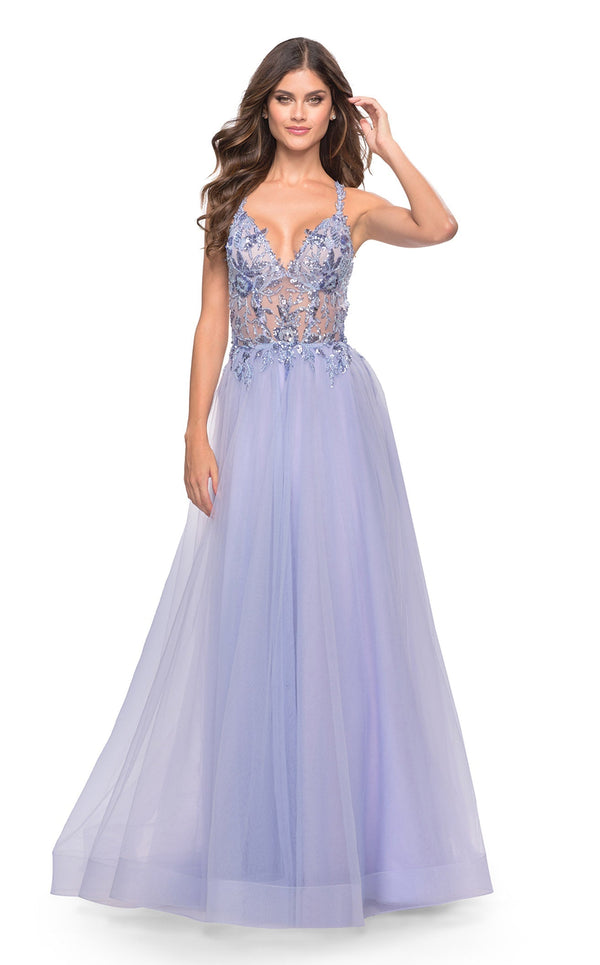 La Femme 31369 Light Periwinkle