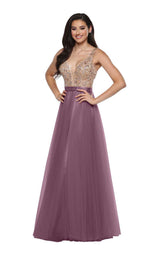 Zoey Grey 31385 Mauve-Rose-Gold
