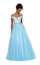 Zoey Grey 31391 Blue-Ivory