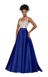 Zoey Grey 31393 Royal/Nude