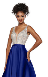 Zoey Grey 31393 Royal/Nude