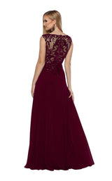 Zoey Grey 31405 Burgundy